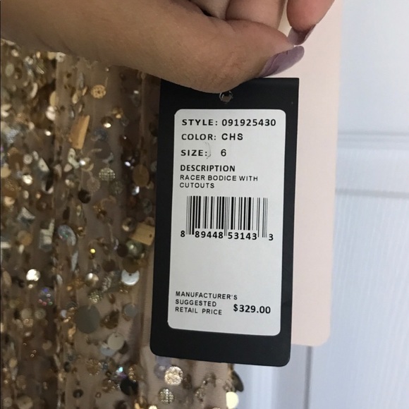 NEW with tags! Adrianna Papell Gown - Picture 7 of 11